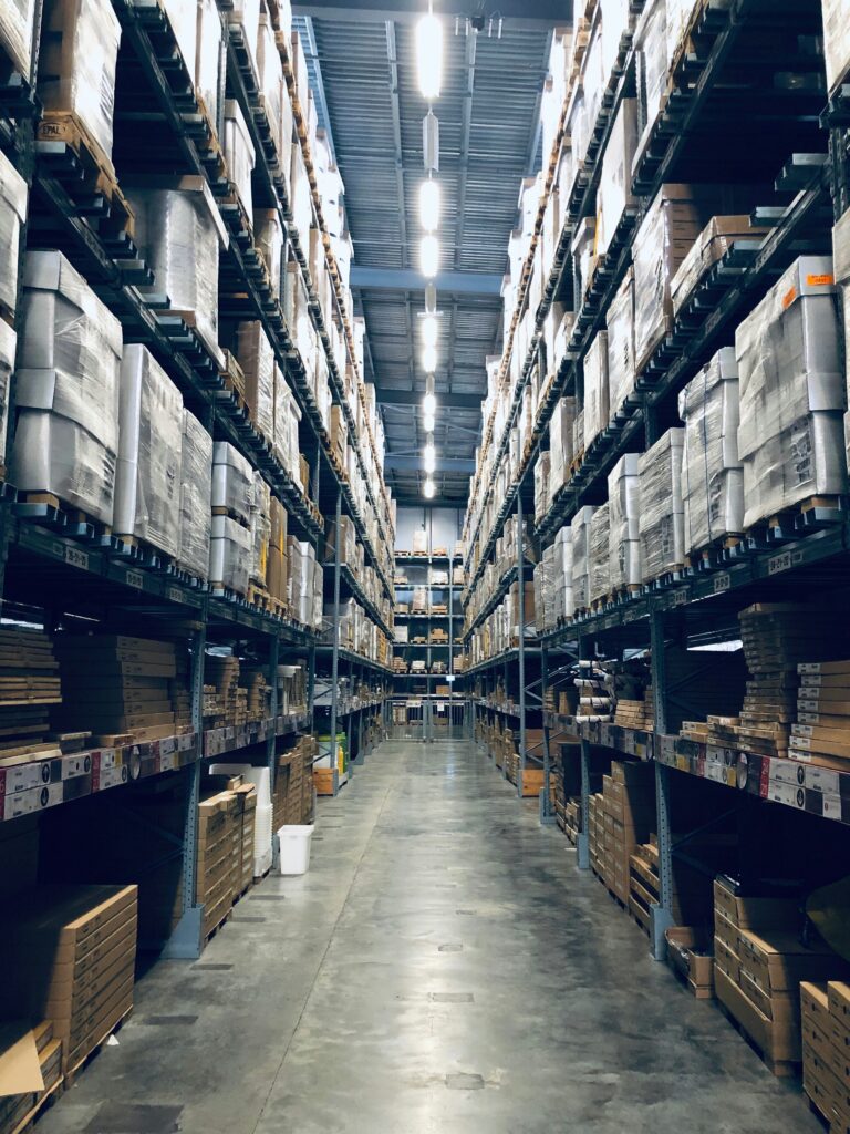 warehouse hall