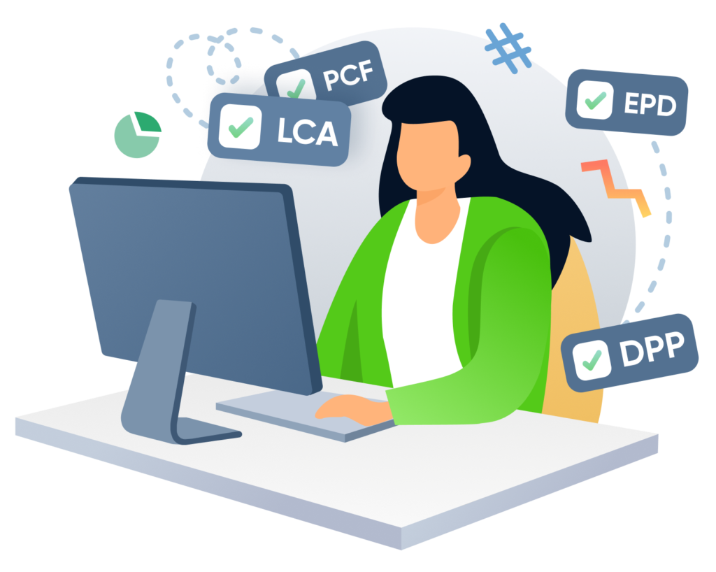 Sustainability manager working on the product impact LCA | Ecochain Software