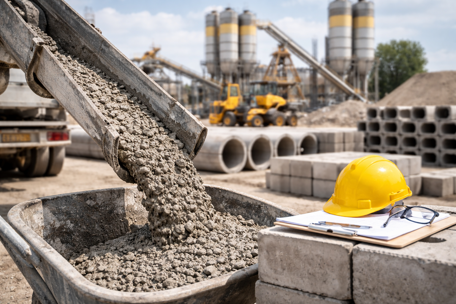 Concrete manufacturing | Ecochain